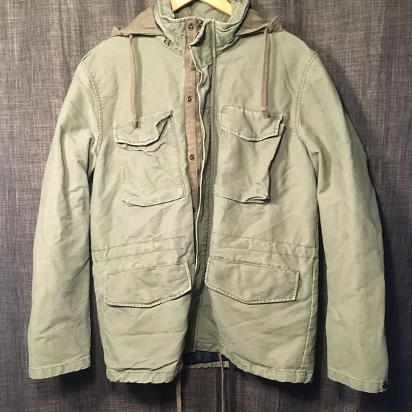 H&M Hooded Jacket, Men's Medium - Picture 1 of 4